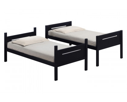 Coaster™ Littleton Twin/Twin Bunk Bed - Black