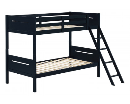 Coaster Littleton Twin/Twin Bunk Bed - Blue