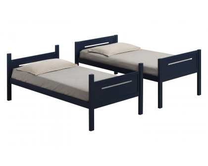 Coaster Littleton Twin/Twin Bunk Bed - Blue