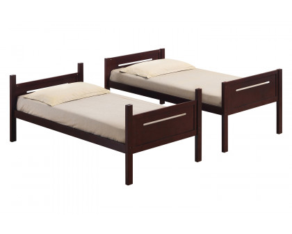 Coaster Littleton Twin/Twin Bunk Bed - Espresso