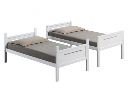 Coaster Littleton Twin/Twin Bunk Bed - White