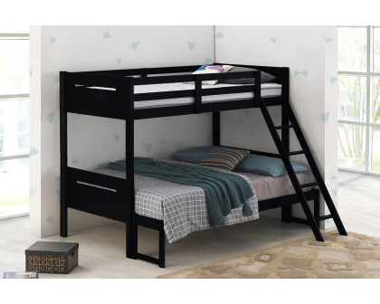 Coaster Littleton Twin/Full Bunk Bed - Black