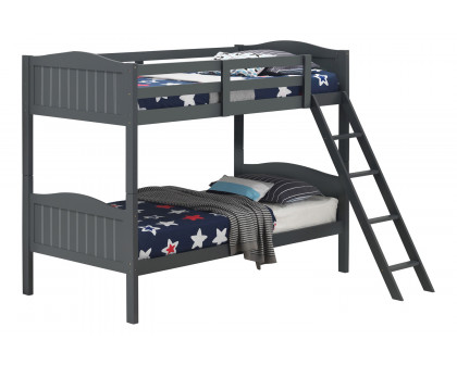 Coaster - Littleton Twin/Twin Bunk Bed with Ladder