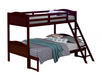 Coaster - Littleton Twin/Full Bunk Bed with Ladder