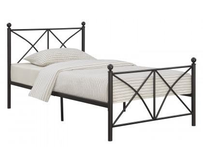 Coaster - Hart Metal Platform Full Bed