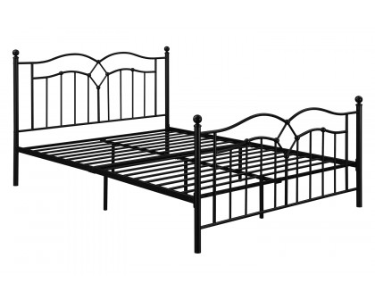 Coaster Klossen Metal Queen Bed - Black