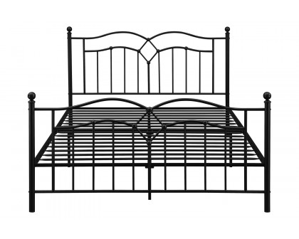 Coaster Klossen Metal Queen Bed - Black