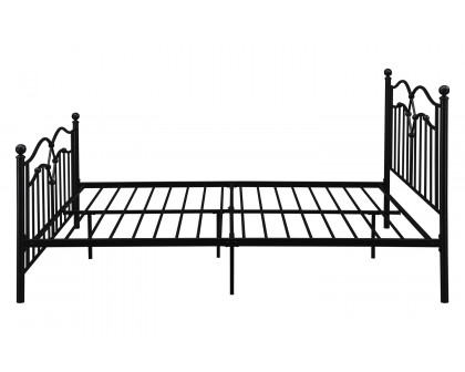 Coaster Klossen Metal Queen Bed - Black