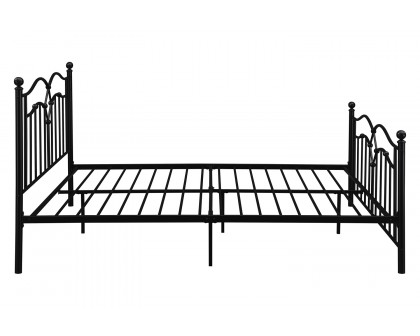 Coaster Klossen Metal Queen Bed - Black