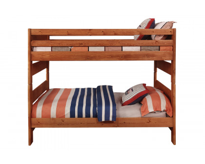 Coaster Wrangle Hill Full Over Full Bunk Bed - Amber Wash