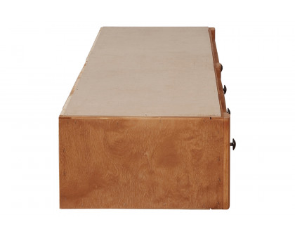 Coaster Wrangle Hill 2-Drawer Under Bed Storage - Amber Wash