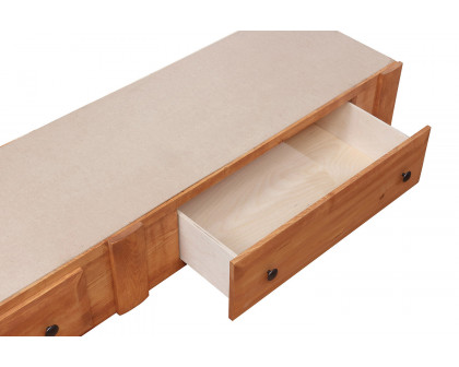 Coaster Wrangle Hill 2-Drawer Under Bed Storage - Amber Wash