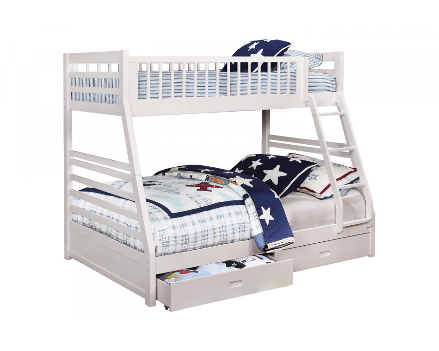 Coaster - Ashton Twin Over Full 2-Drawer Bunk Bed