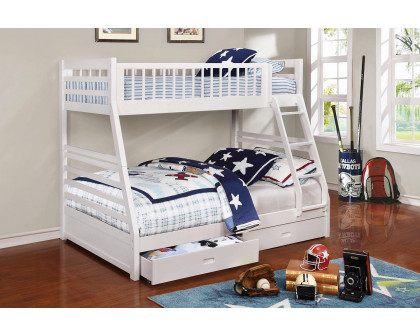 Coaster - Ashton Twin Over Full 2-Drawer Bunk Bed