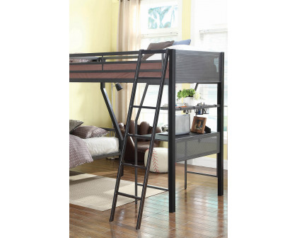 Coaster - Meyers Twin Loft Add-On in Black/Gunmetal