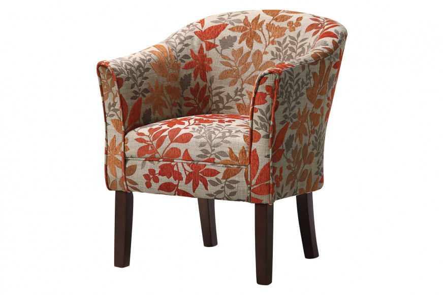 Coaster™ Barrel Back Upholstered Accent Chair - Multi-Color