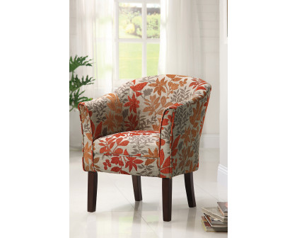 Coaster™ Barrel Back Upholstered Accent Chair - Multi-Color