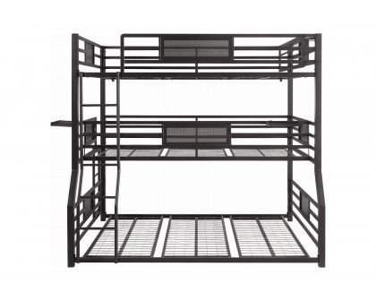 Coaster - Rogen Fill/Twin Xl/Queen Triple Bunk Bed in Dark Bronze