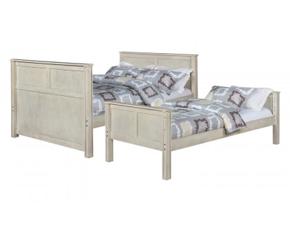 Coaster - Montrose Twin/Full Bunk Bed in Antique White