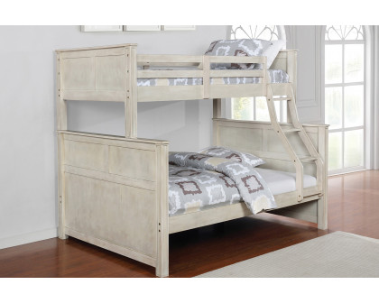 Coaster - Montrose Twin/Full Bunk Bed in Antique White