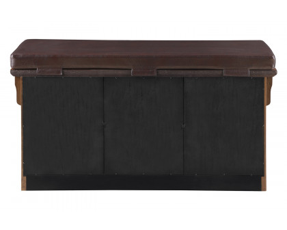 Coaster - 42" 3-Drawer Storage Bench in Brown