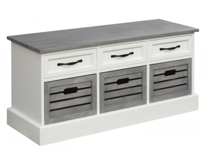 Coaster - 3-Drawer Storage Bench