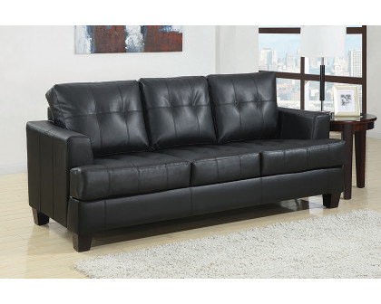 Coaster - Samuel Sleeper Sofa in Black