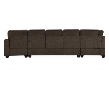 Coaster - Provence Storage Sectional in Brown