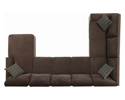 Coaster - Provence Storage Sectional in Brown