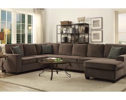 Coaster - Provence Storage Sectional in Brown