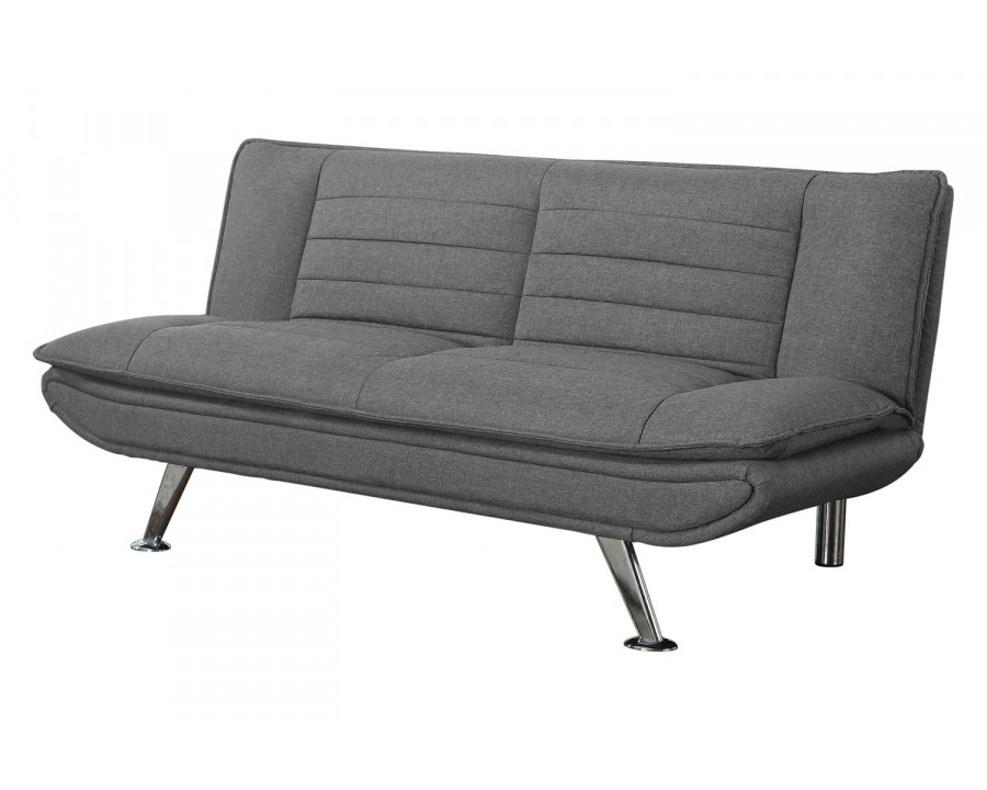 Coaster - Julian Upholstered Sofa Bed With Pillow-Top Seating in Gray