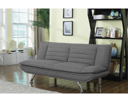 Coaster - Julian Upholstered Sofa Bed With Pillow-Top Seating in Gray