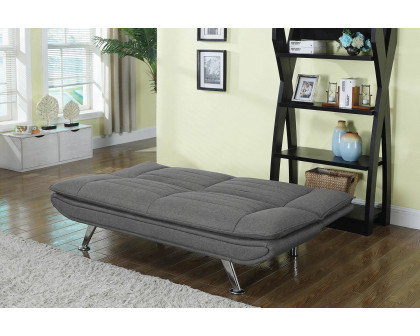 Coaster - Julian Upholstered Sofa Bed With Pillow-Top Seating in Gray