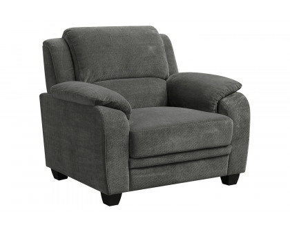 Coaster Northend Upholstered Sofa - Charcoal