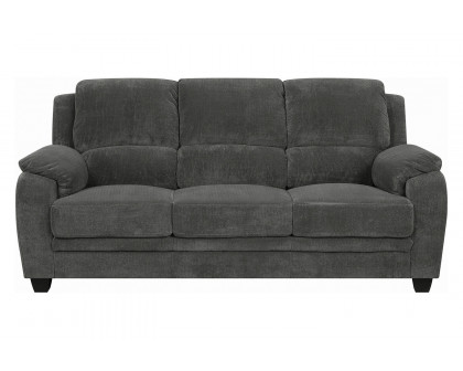 Coaster Northend Upholstered Sofa - Charcoal