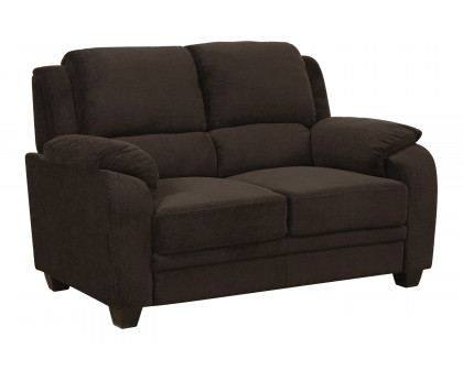 Coaster Northend Upholstered Sofa - Chocolate