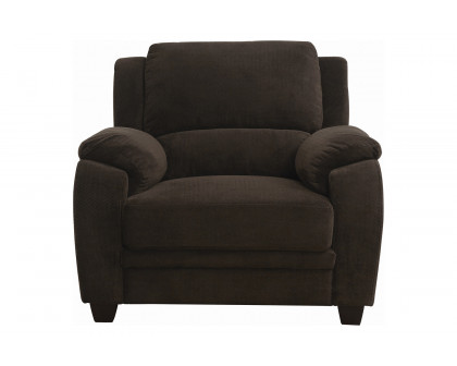 Coaster™ Northend Upholstered Chair - Chocolate