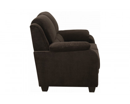 Coaster™ Northend Upholstered Chair - Chocolate