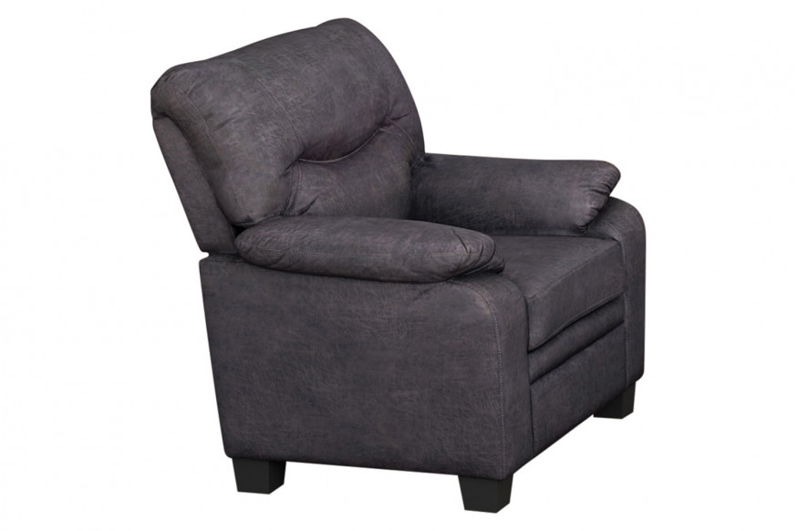 Coaster™ Meagan Pillow Top Arms Upholstered Chair - Charcoal