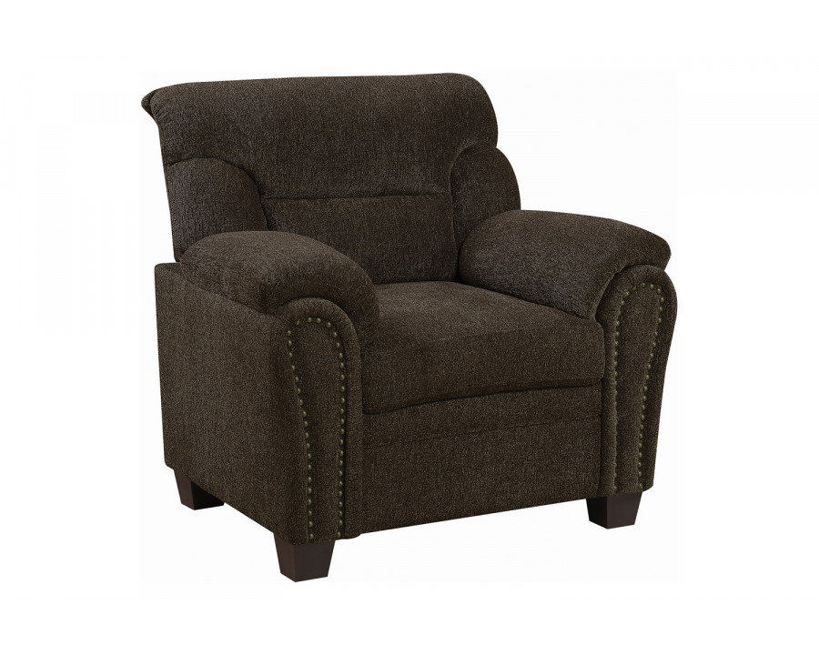 Coaster - Clemintine Upholstered Chair with Nailhead Trim