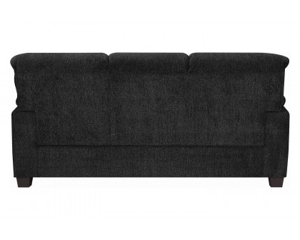 Coaster Clemintine Upholstered Sofa with Nailhead Trim - Graphite