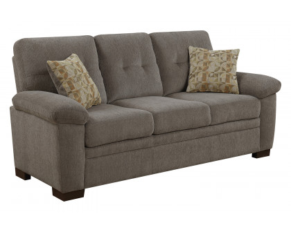 Coaster Fairbairn Upholstered Tufted Living Room Set - Oatmeal