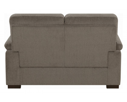 Coaster Fairbairn Upholstered Loveseat - Oatmeal