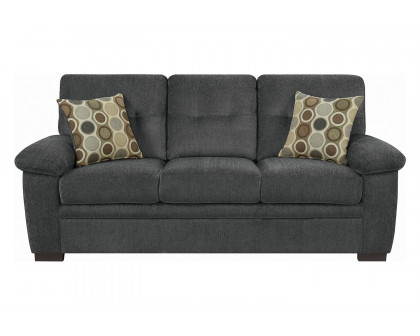 Coaster Fairbairn Upholstered Sofa - Charcoal