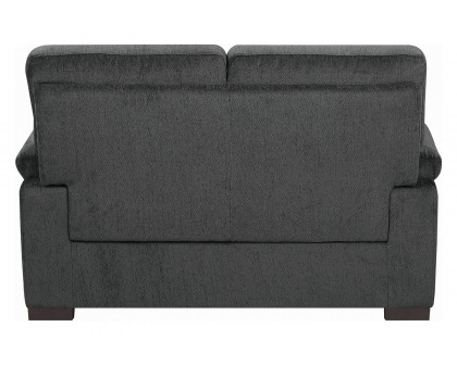 Coaster Fairbairn Upholstered Loveseat - Charcoal