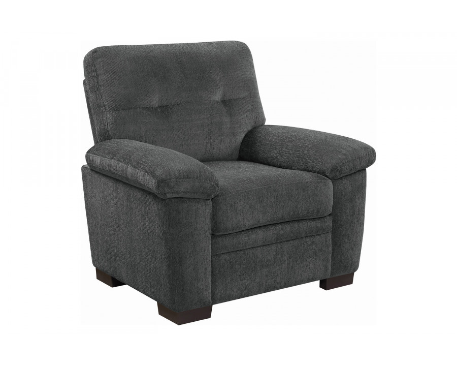 Coaster Fairbairn Upholstered Chair - Charcoal