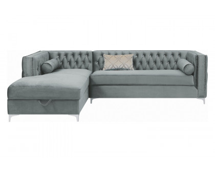 Coaster - Bellaire Button-Tufted Upholstered Sectional