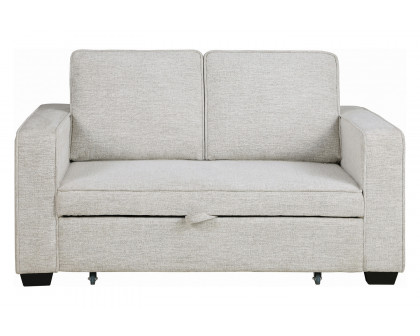 Coaster - Helene Upholstered Sleeper Sofa Bed in Beige