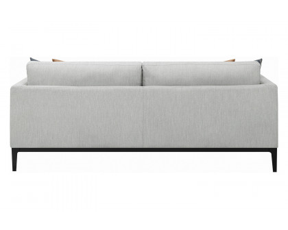 Coaster - Apperson Cushioned Back Sofa in Light Gray