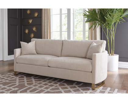 Coaster - Corliss Upholstered Arched Arms Sofa in Beige